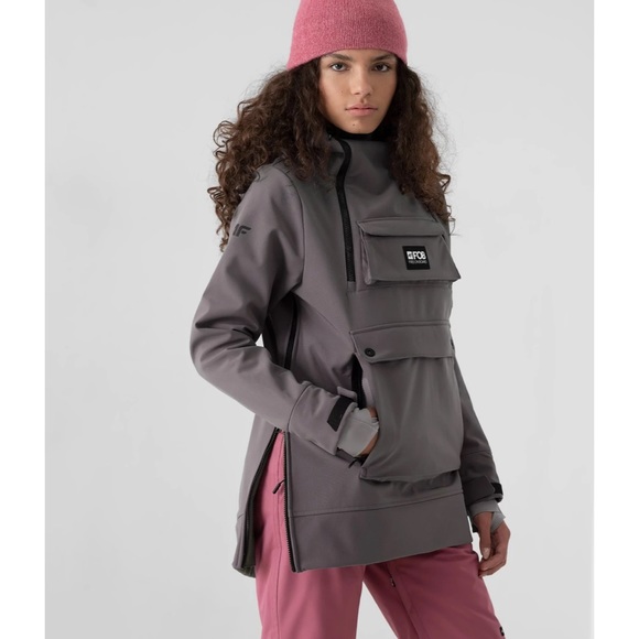 4F Free On Board Softshell Snowboarding Jacket- Small - Picture 4 of 10